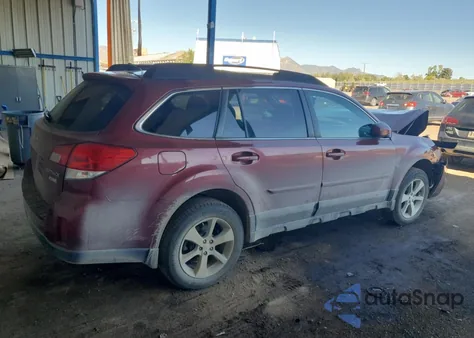 2013 Subaru Outback 2.5I Limited из США, поврежденный, VIN 4S4BRBKC6D3224052